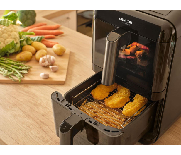 Sencor Air Fryer SFR 1260BK z koszem ceramicznym 12l - 1571338 - zdjęcie 10